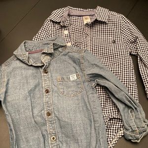 24 month boy button ups